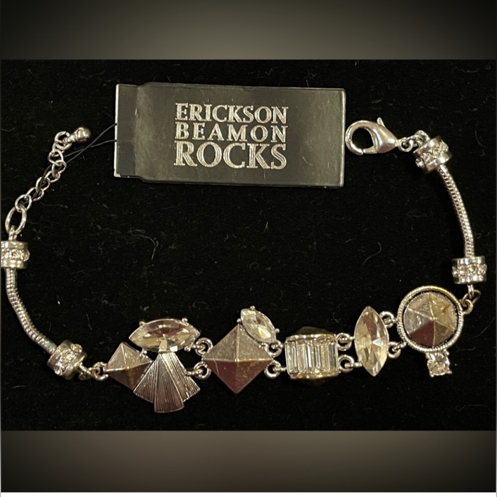 Erickson Beamon Rocks Women Bracelet Silver New Helen of Troy NWT 
Combine shipp